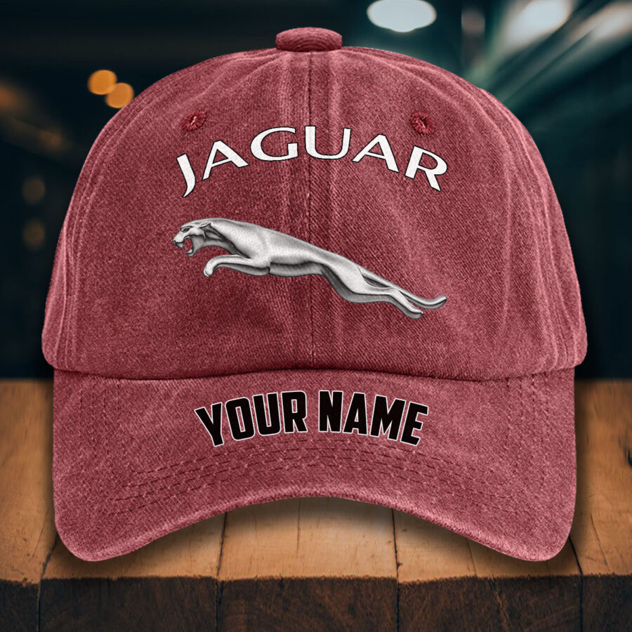 Jaguar Cars Gewaschene Denim-Kappe – Bild 14