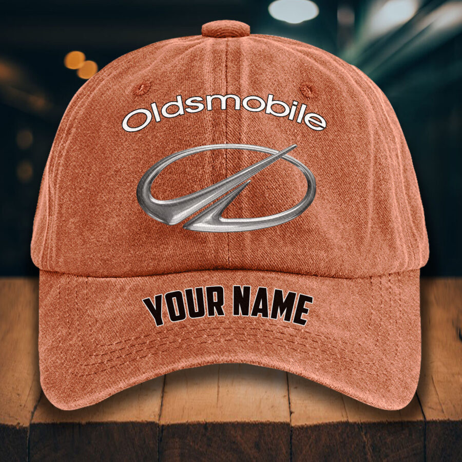 Oldsmobile Gewaschene Denim-Kappe – Bild 8