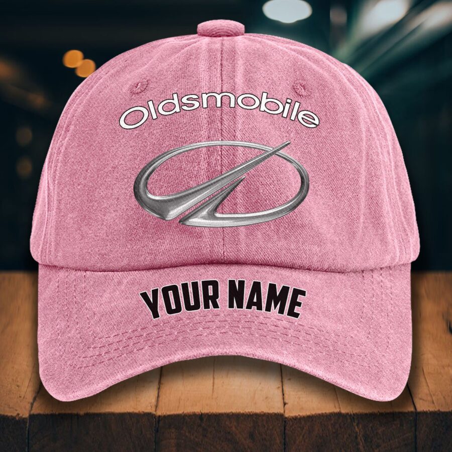 Oldsmobile Gewaschene Denim-Kappe – Bild 9