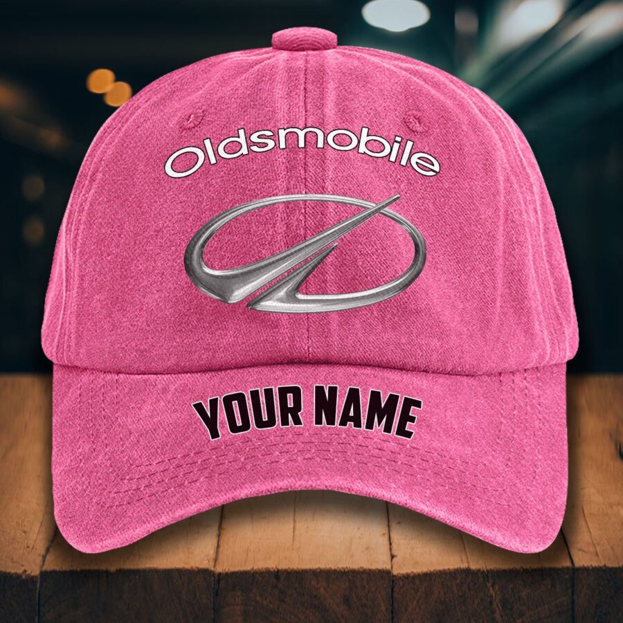 Oldsmobile Gewaschene Denim-Kappe – Bild 10