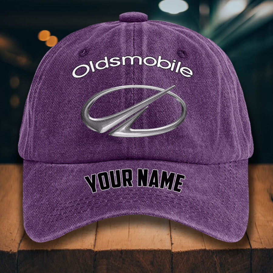 Oldsmobile Gewaschene Denim-Kappe – Bild 11