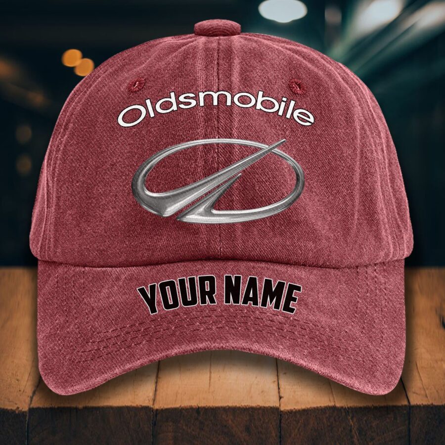 Oldsmobile Gewaschene Denim-Kappe – Bild 14