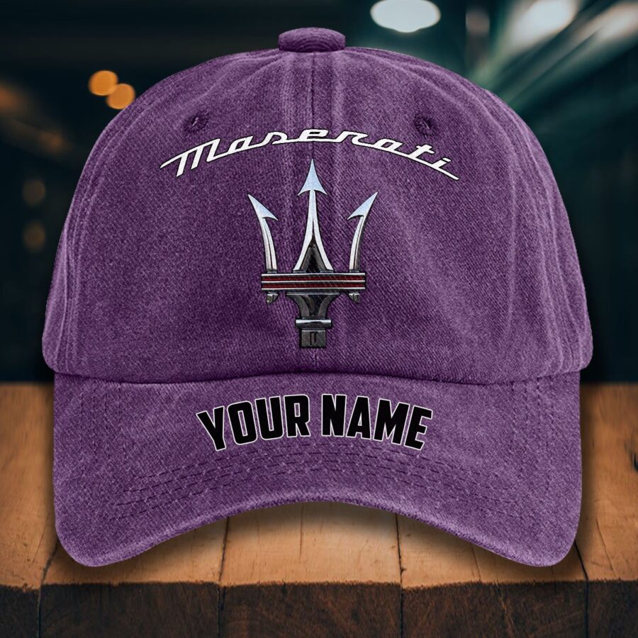 Maserati Gewaschene Denim-Kappe – Bild 11