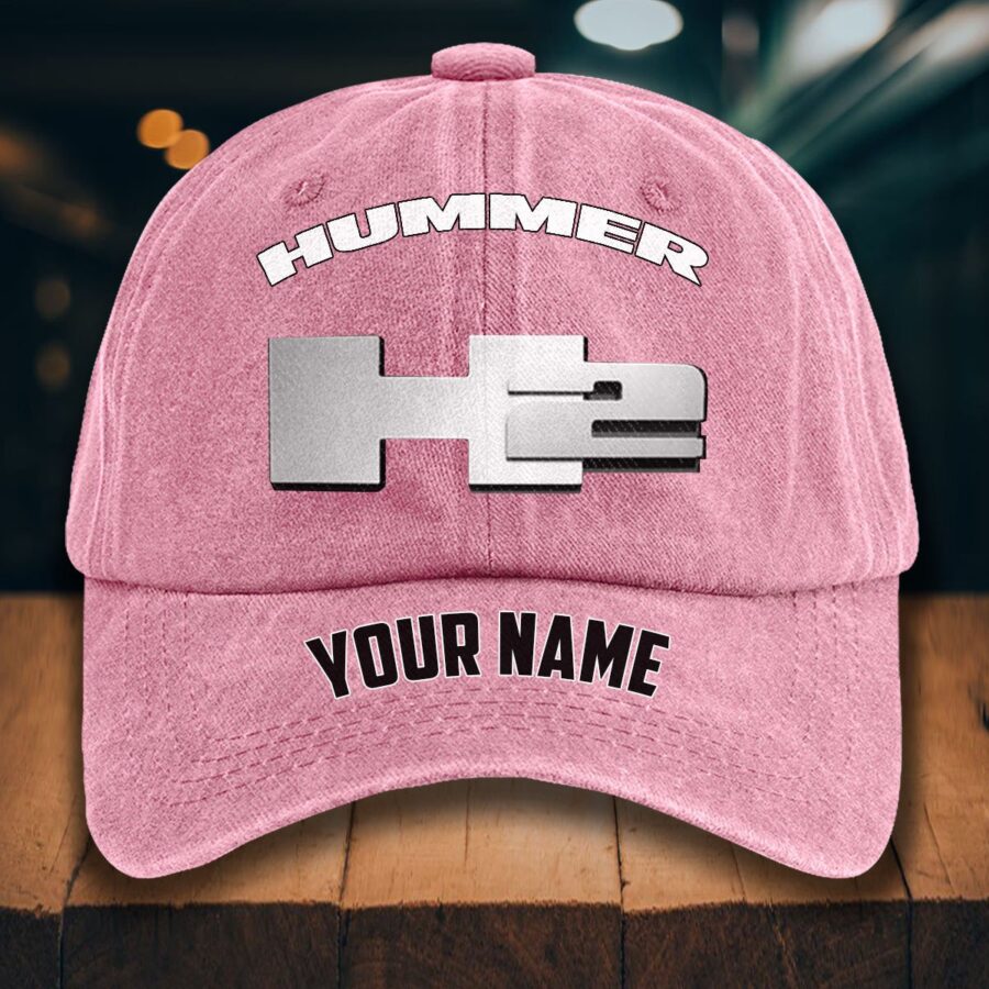 H2 Hummer Gewaschene Denim-Kappe – Bild 9