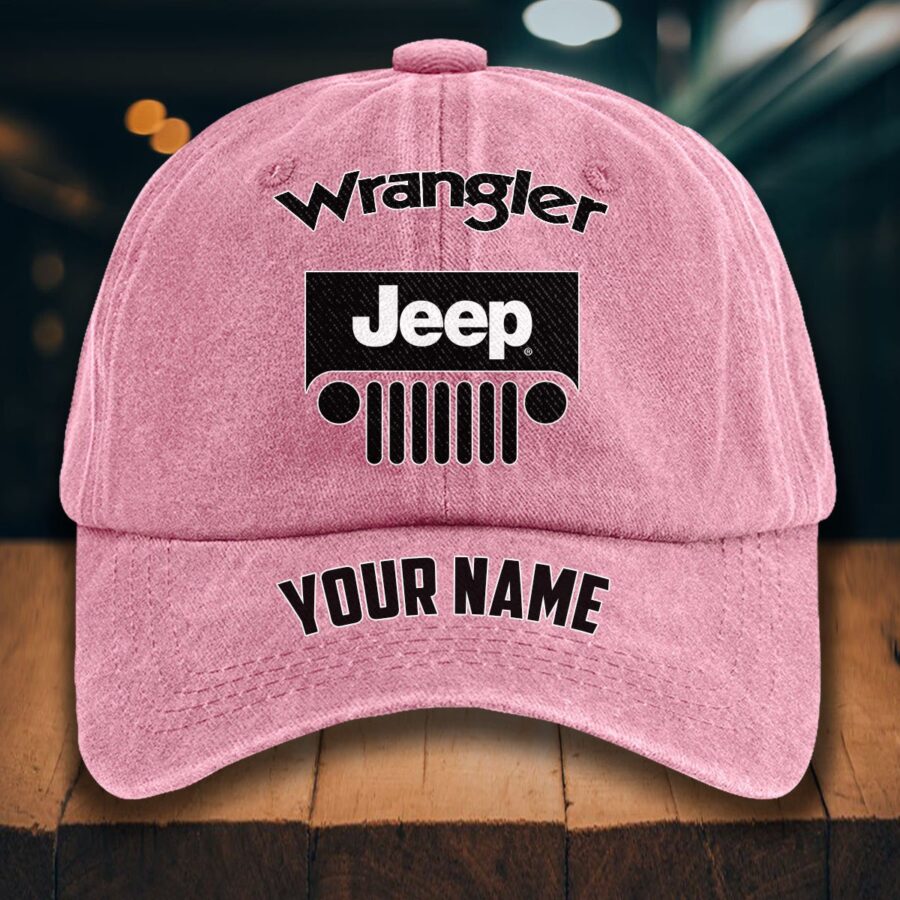 Jeep Wrangler Gewaschene Denim-Kappe – Bild 9