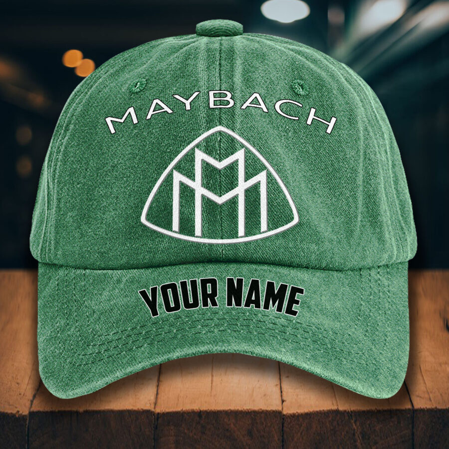 Maybach Gewaschene Denim-Kappe – Bild 3
