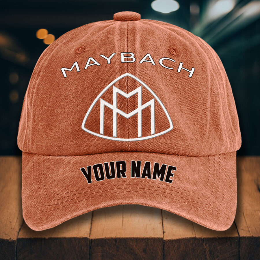 Maybach Gewaschene Denim-Kappe – Bild 8