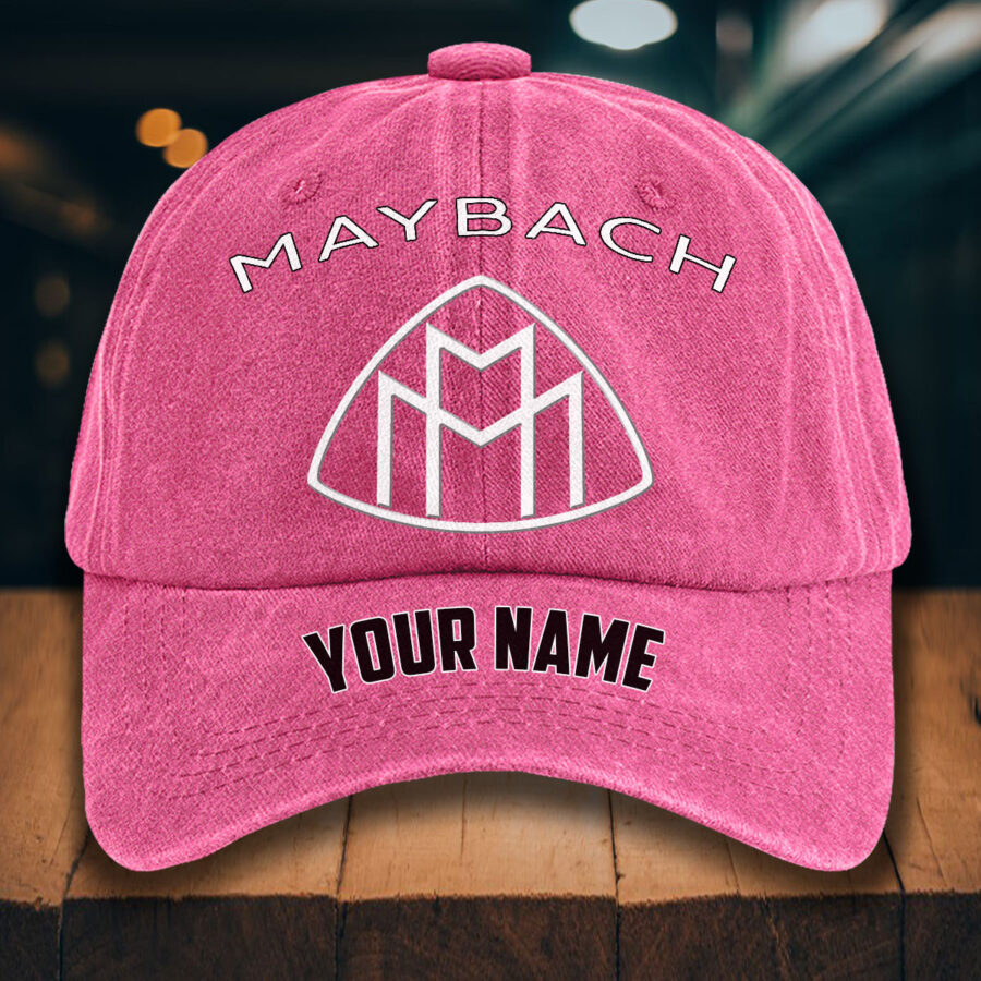 Maybach Gewaschene Denim-Kappe – Bild 10