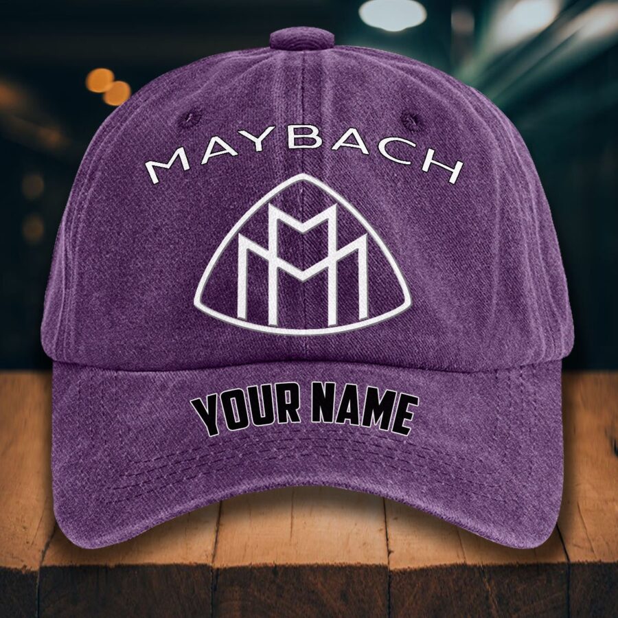 Maybach Gewaschene Denim-Kappe – Bild 11
