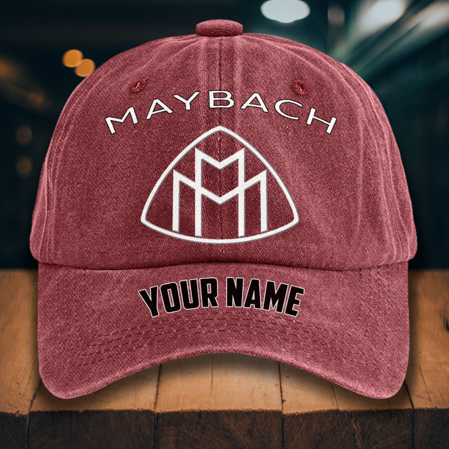 Maybach Gewaschene Denim-Kappe – Bild 14