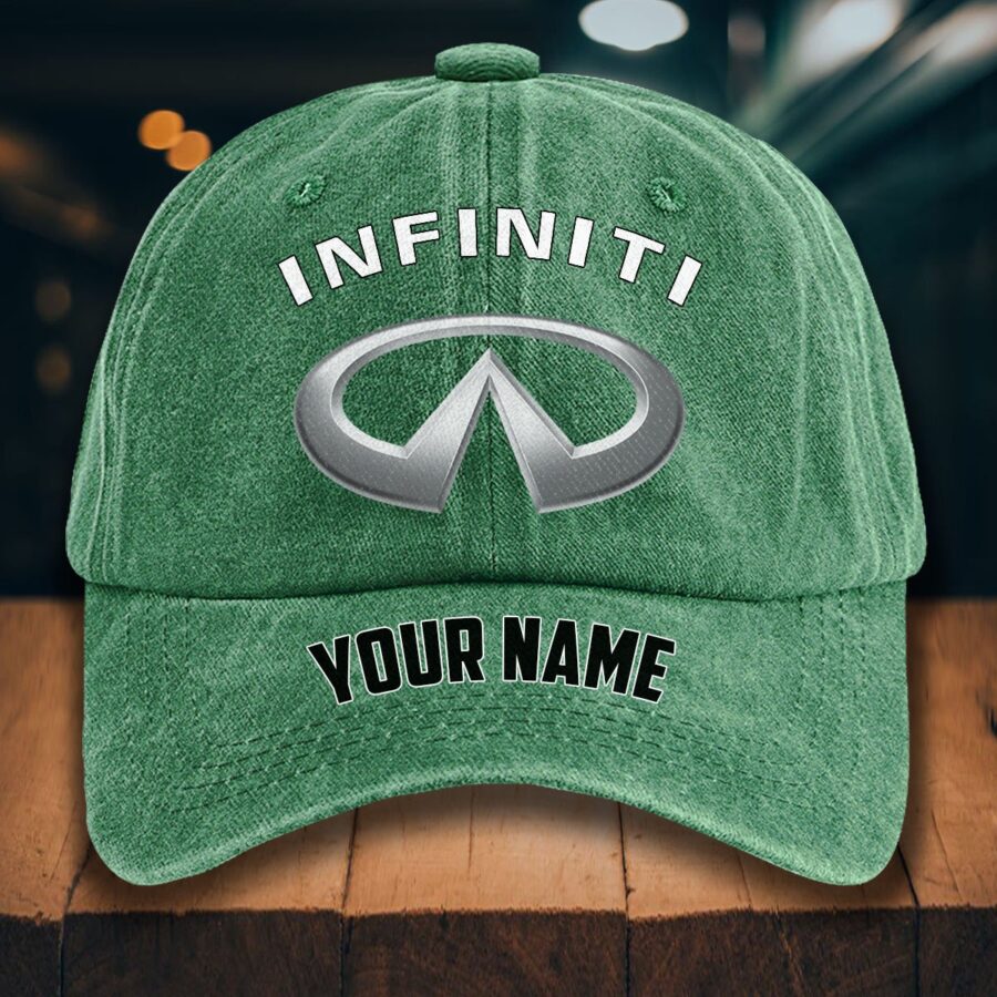 Infiniti Gewaschene Denim-Kappe – Bild 3