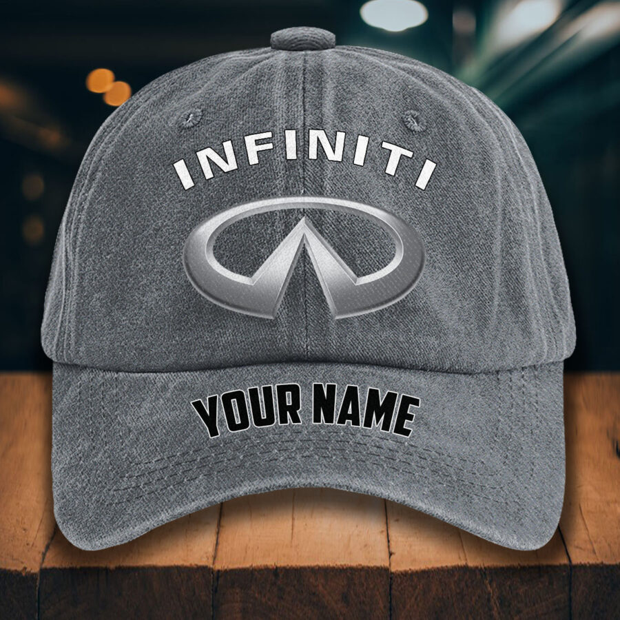 Infiniti Gewaschene Denim-Kappe – Bild 4