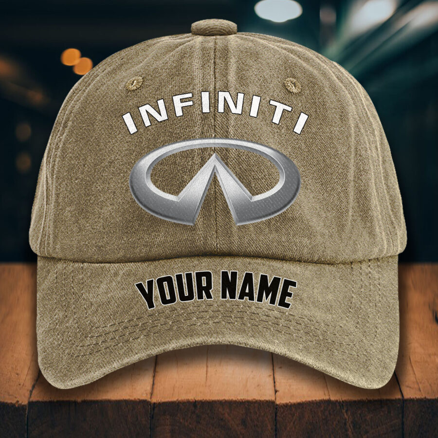 Infiniti Gewaschene Denim-Kappe – Bild 5