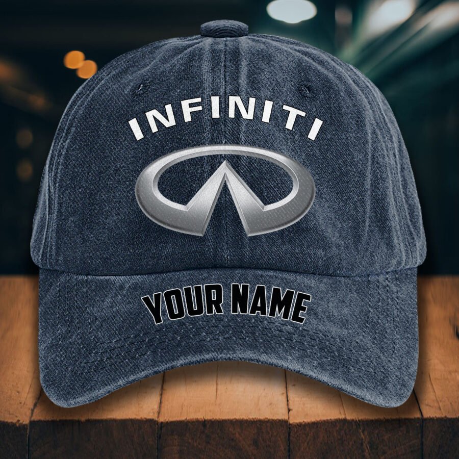 Infiniti Gewaschene Denim-Kappe – Bild 7