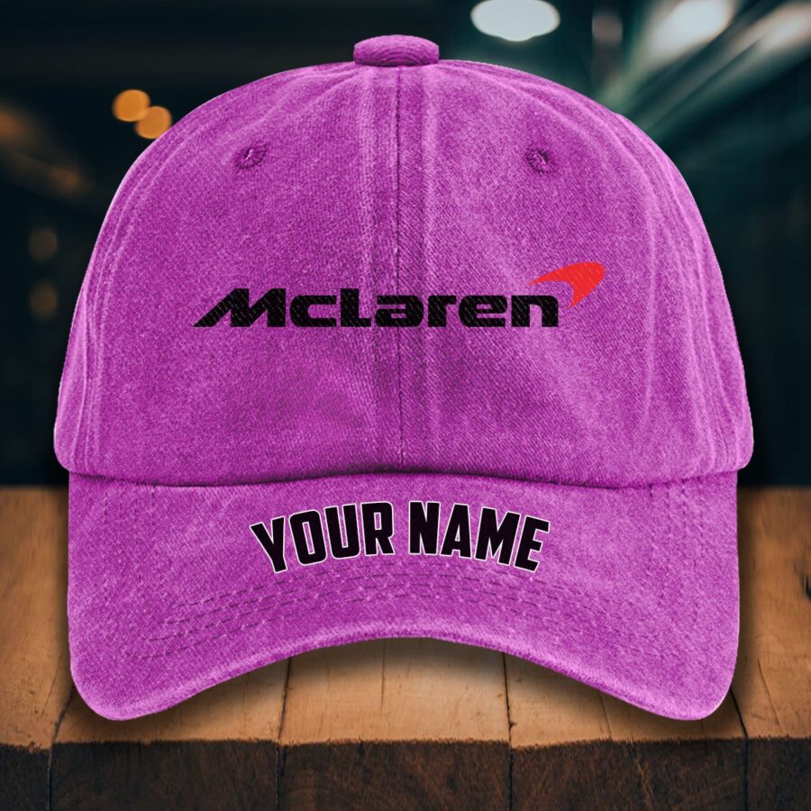 McLaren Gewaschene Denim-Kappe – Bild 6