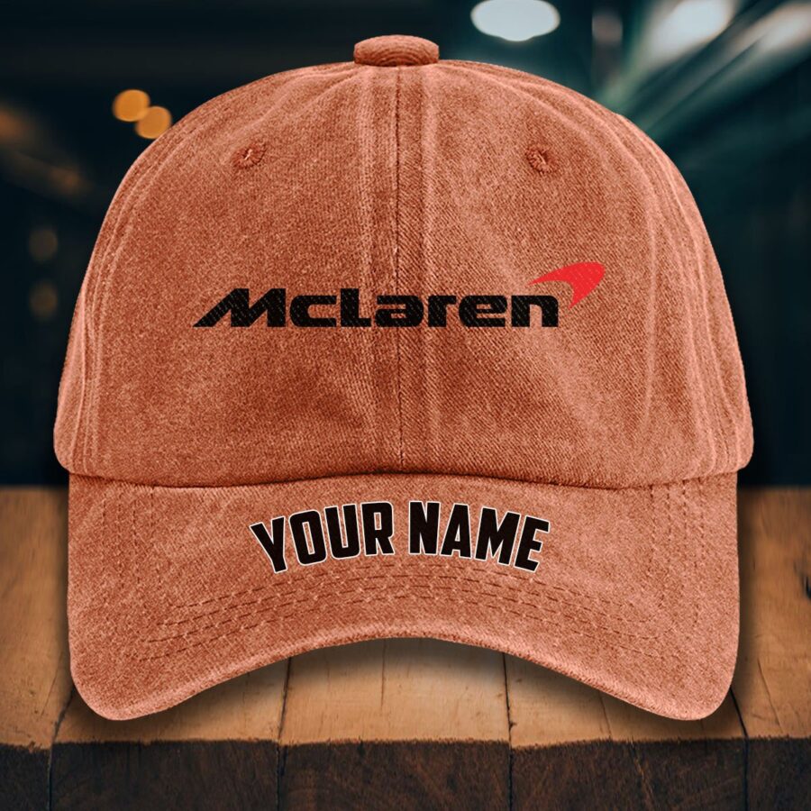 McLaren Gewaschene Denim-Kappe – Bild 8