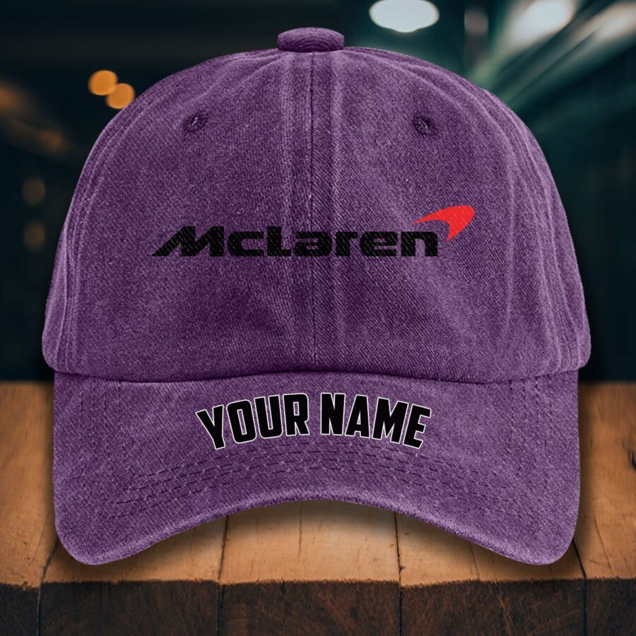 McLaren Gewaschene Denim-Kappe – Bild 11