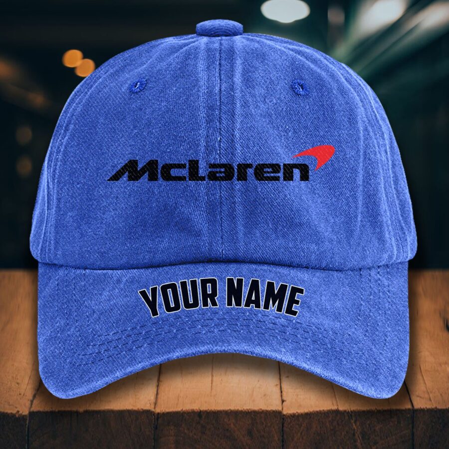 McLaren Gewaschene Denim-Kappe – Bild 13