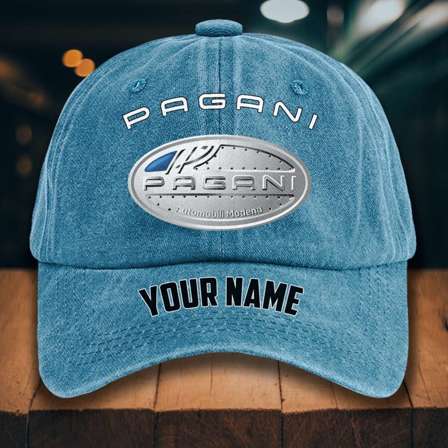 Pagani Gewaschene Denim-Kappe – Bild 2