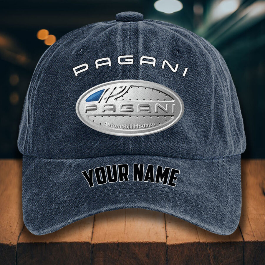 Pagani Gewaschene Denim-Kappe – Bild 7