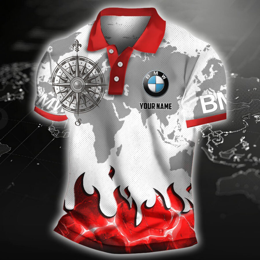 BMW Car Poloshirt – Bild 3