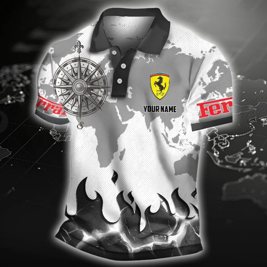 Ferrari Poloshirt – Bild 3