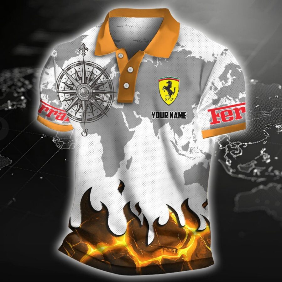 Ferrari Poloshirt – Bild 6