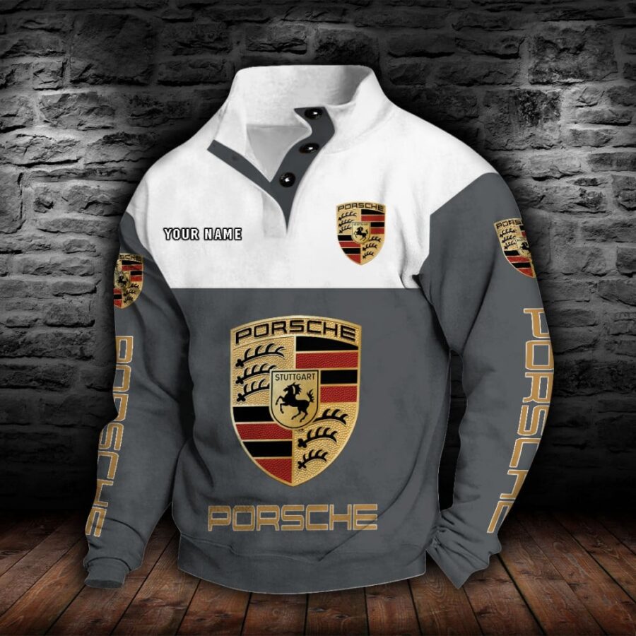 Porsche Stehkragen-Sweatshirt – Bild 4