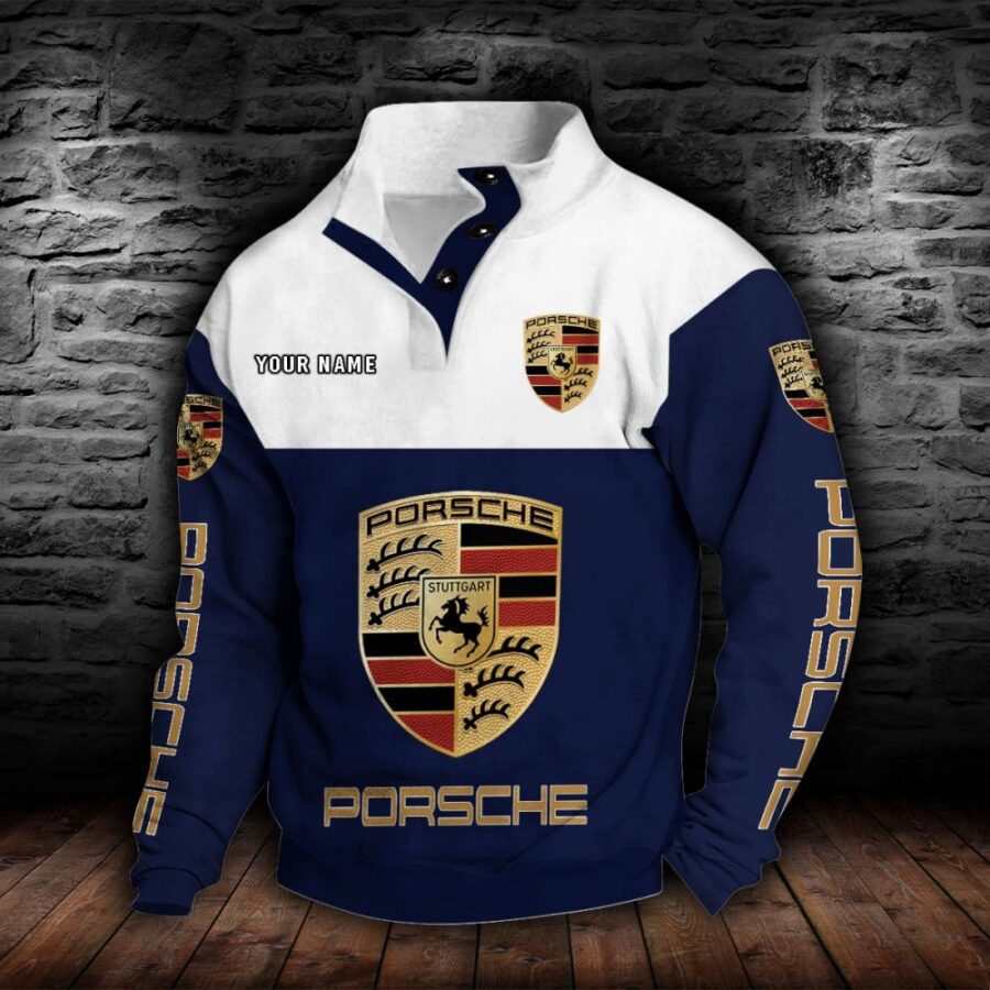 Porsche Stehkragen-Sweatshirt – Bild 6