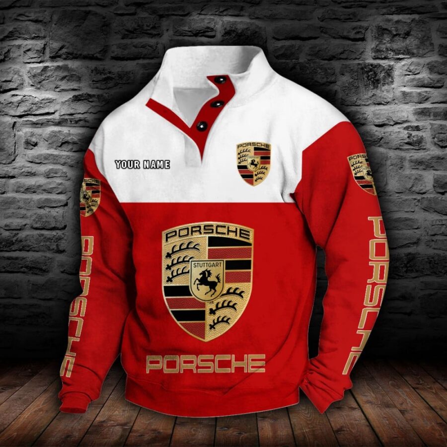 Porsche Stehkragen-Sweatshirt – Bild 7