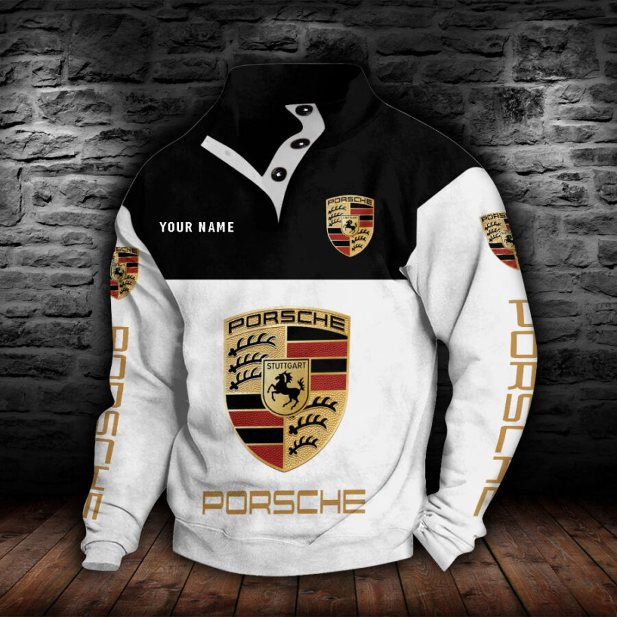 Porsche Stehkragen-Sweatshirt – Bild 8