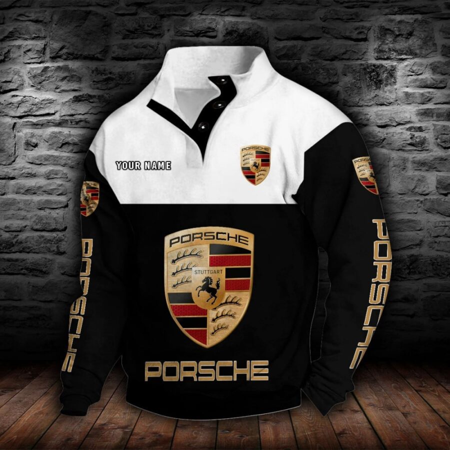 Porsche Stehkragen-Sweatshirt – Bild 3