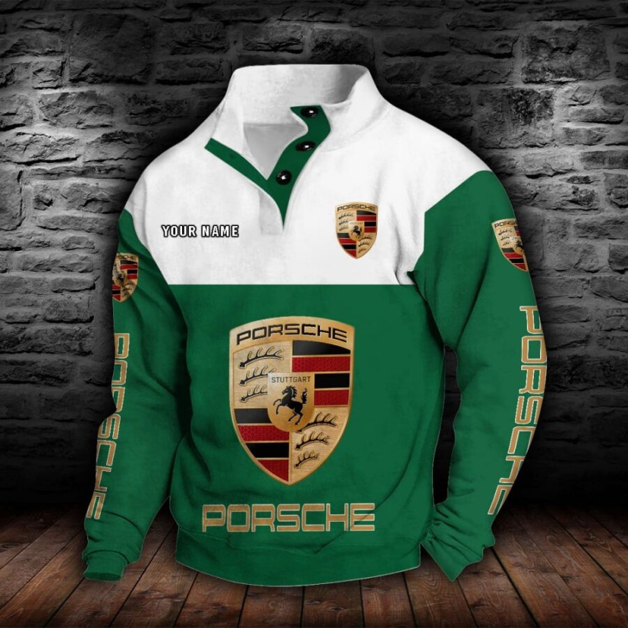 Porsche Stehkragen-Sweatshirt – Bild 5