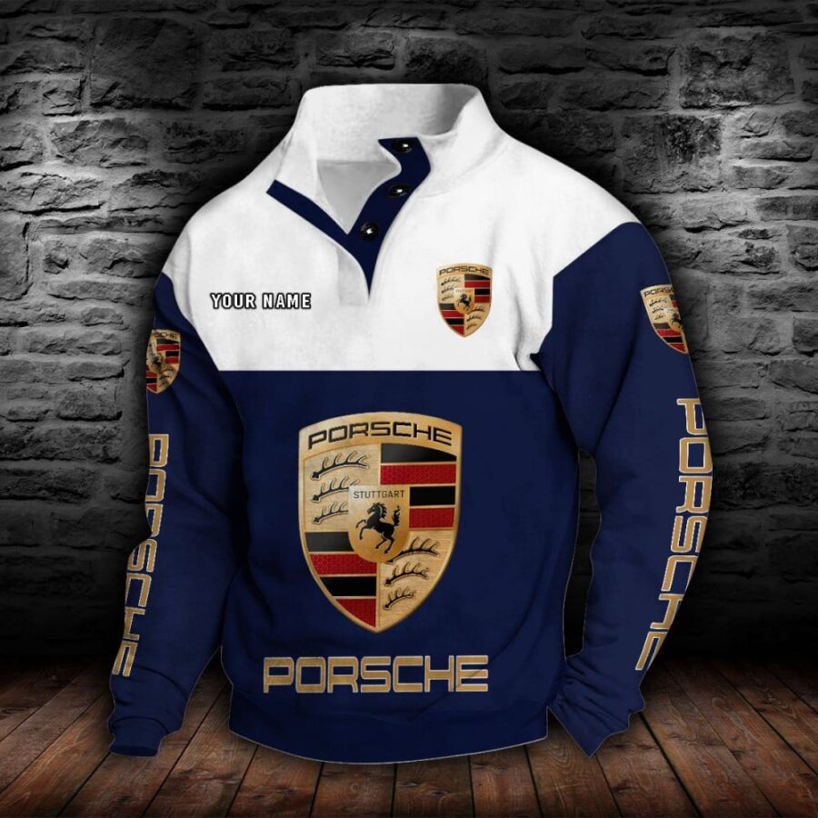 Porsche Stehkragen-Sweatshirt – Bild 7