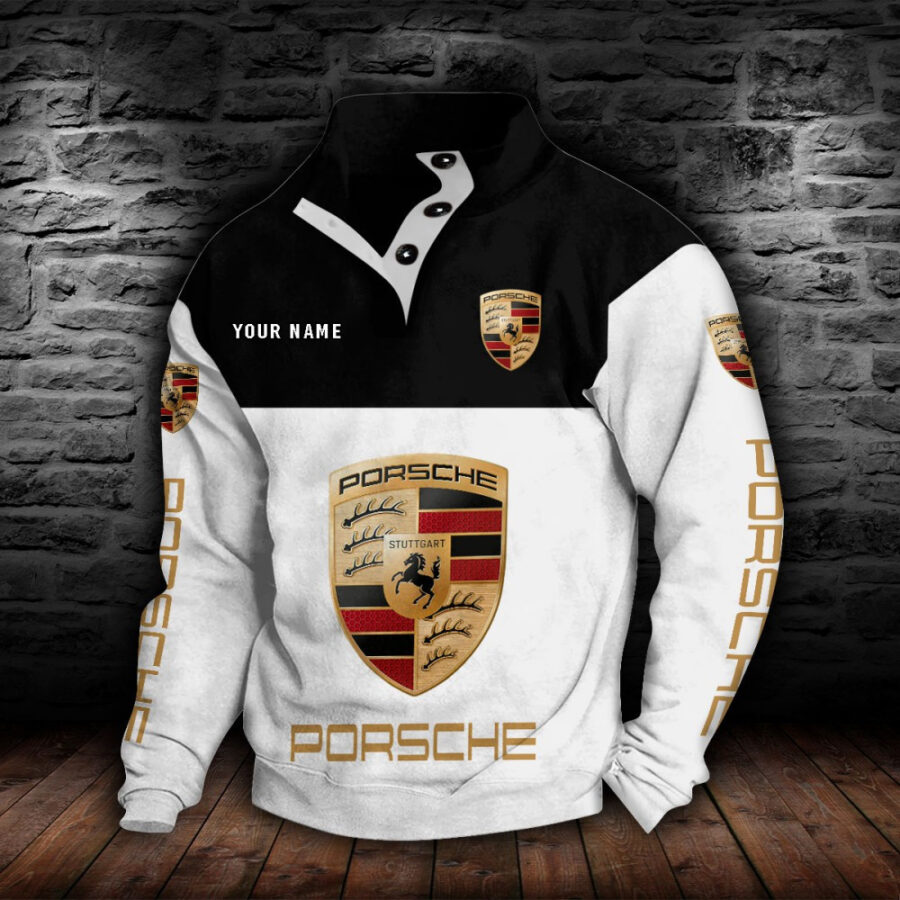 Porsche Stehkragen-Sweatshirt – Bild 9