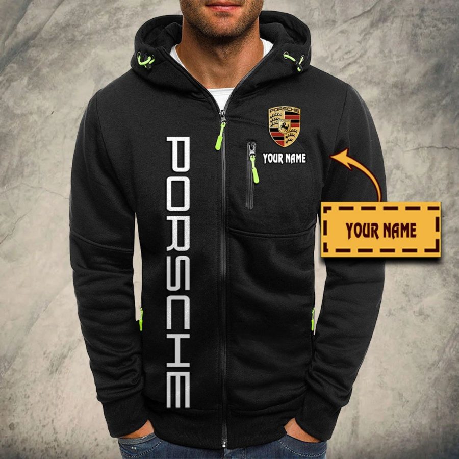 Porsche Kapuzensweatjacke – Bild 2