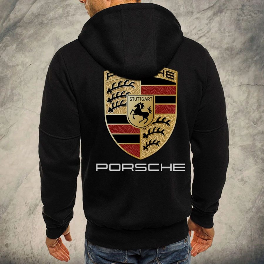 Porsche Kapuzensweatjacke – Bild 3