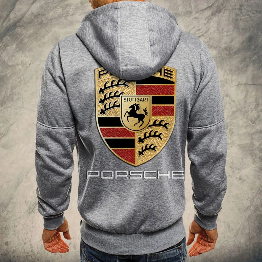 Porsche Kapuzensweatjacke – Bild 7