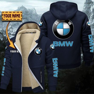 BMW Car Gefütterte Kapuzenjacke