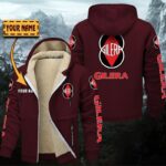 Gilera Motorcycles Gefütterte Kapuzenjacke