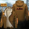 KTM Racing Gefütterte Kapuzenjacke