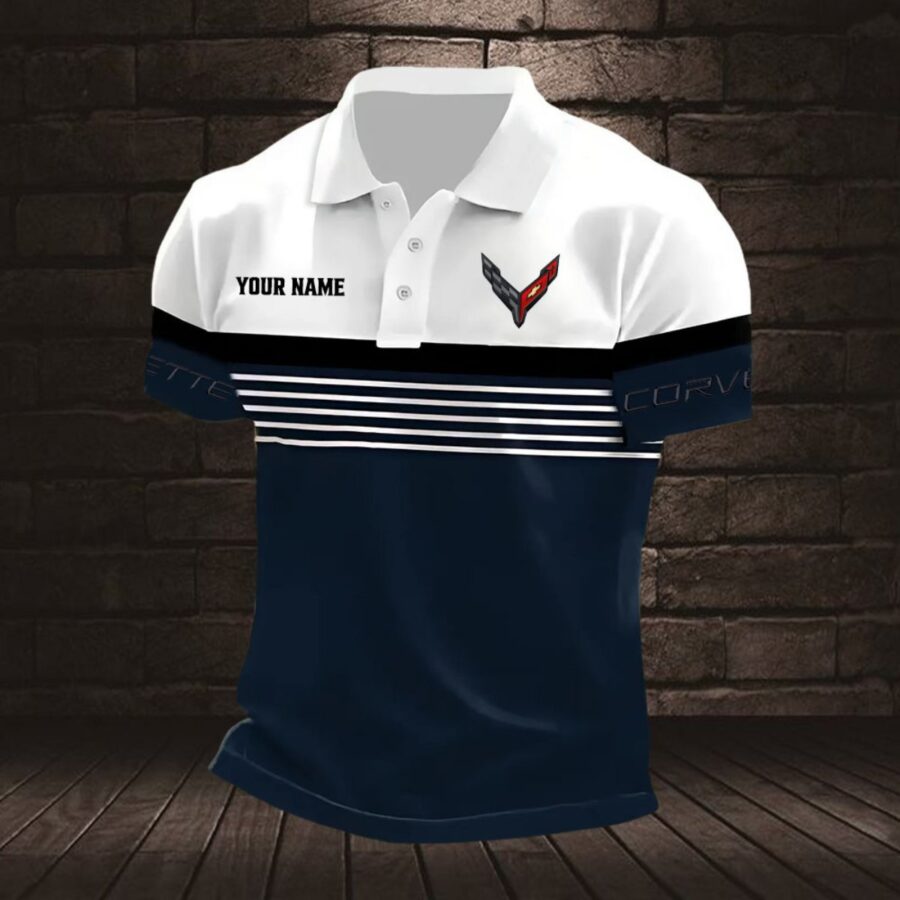 Chevrolet Corvette Poloshirt – Bild 2
