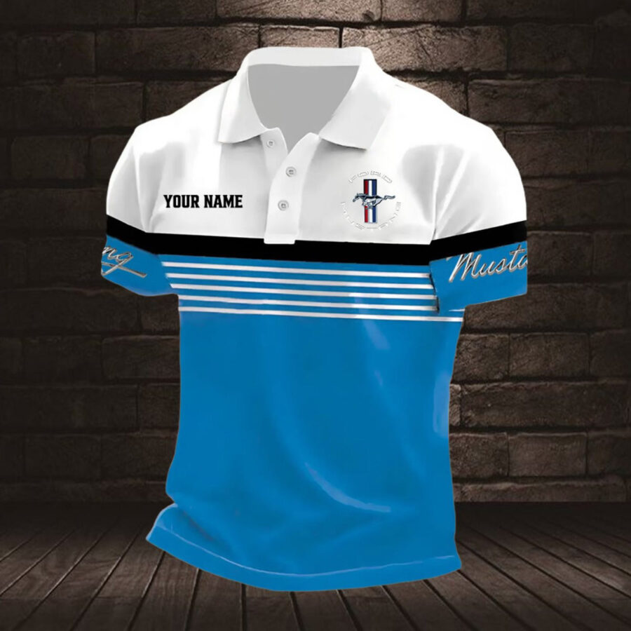 Ford Mustang Poloshirt – Bild 7