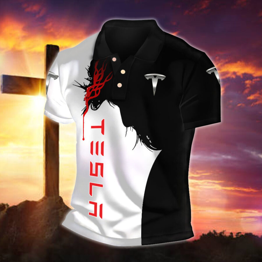 Tesla Poloshirt – Bild 2