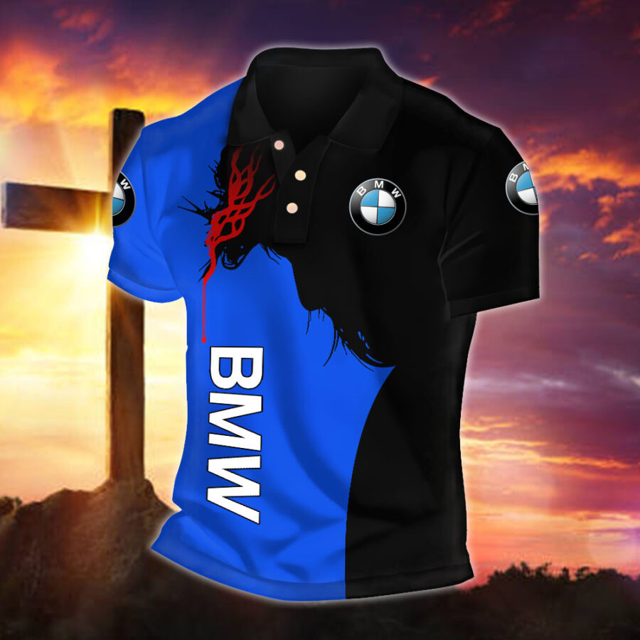 BMW Car Poloshirt – Bild 2