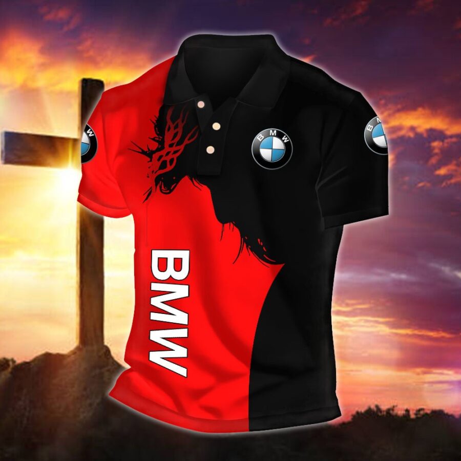 BMW Car Poloshirt – Bild 3