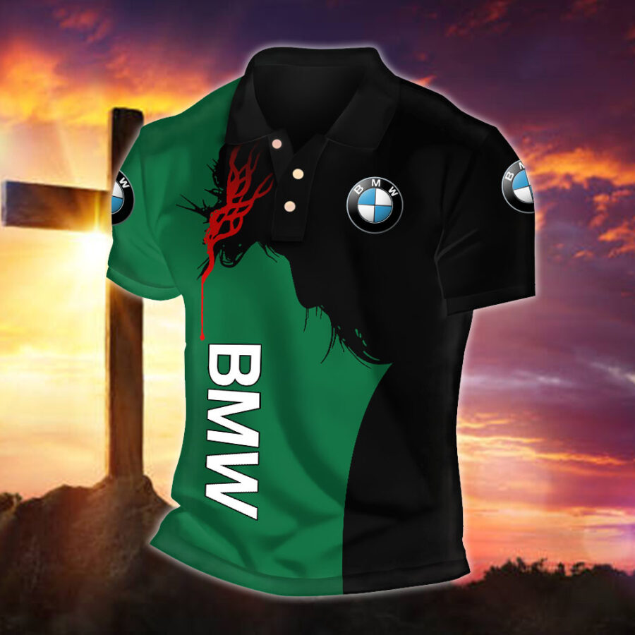 BMW Car Poloshirt – Bild 4