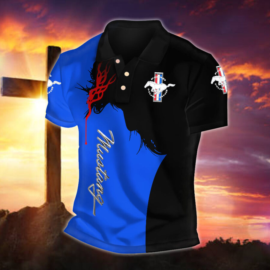 Ford Mustang Poloshirt – Bild 2