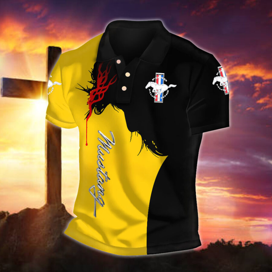Ford Mustang Poloshirt – Bild 8