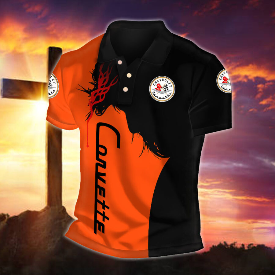 Corvette C1 Poloshirt – Bild 6